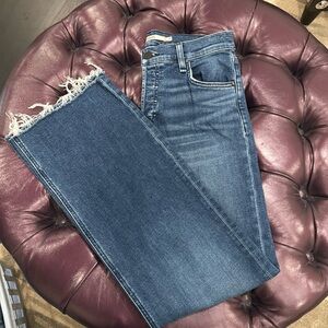 Hudson Wide Leg Jeans. Size 27